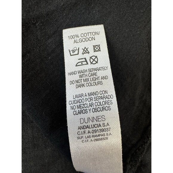 St Bernard Womens L Black Babydoll Sheer Tunic Dress Cover up Whimsigoth Grunge - Picture 4 of 11